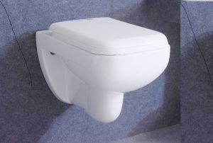 Letina Porcelain European Style Wall Hung Toilet