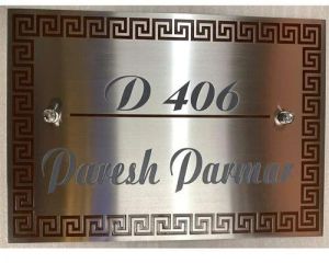 stainless steel nameplate