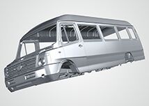 Tempo Traveller Body Shell