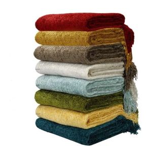 Chenille Throws