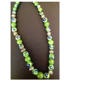 Pottery Beads Necklace