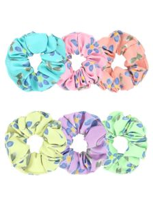 Printed Hair Scrunchies