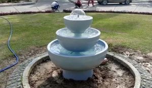 Fiberglass Garden Fountain