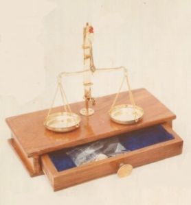 brass weighing scale