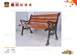 UC-839-GD CI FRP Strip Garden Bench