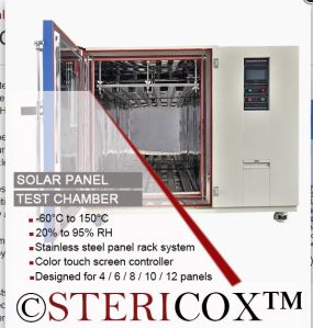 SOLAR PANEL TEST CHAMBER