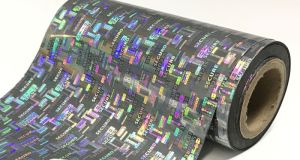 Holographic Cold Foil Transfer