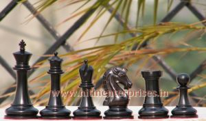 K0041 Sinquefield Cup Wooden Chess Pieces