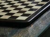 KEB003 Rounded Corners Flat Wooden Chess Board
