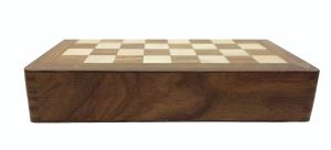 KFM05 Folding Magnetic Wooden Chess Board