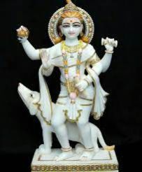Marble Bhairav Baba Statue