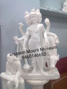 Marble Dattatreya Statues