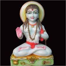 Marble Gorakhnath Statue