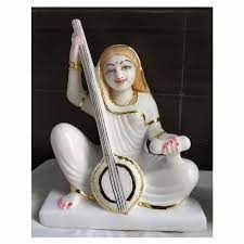 Marble Meera Bai Statue