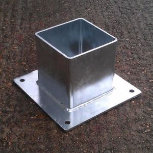Metal Post Base Plate