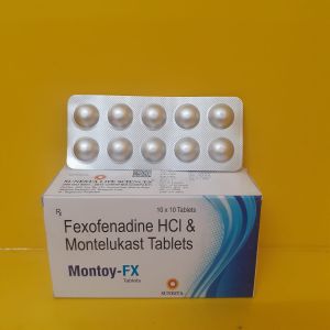 Fexofenadine HCL &amp; Montelukast Tablets