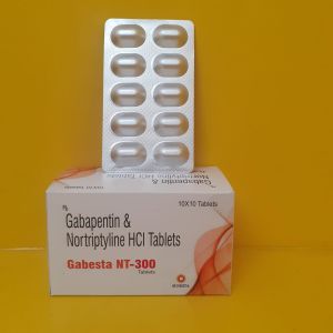 Gabapentine 300 mg Nortriptyline HCL Tablets