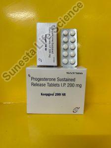 progesterone 200 mg sustained release tablet