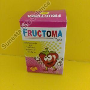 Zinc Gluconate with Prebiotic nd Probiotic For Oral Suspension Fructoma Dry Syrup