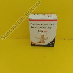 Simethicome , dill oil fennel oil oral drops