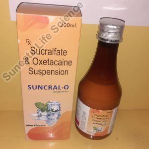 Sucralfate &Oxetacaine Suncrafate 1gm & Oxetacaine 20mg Suspension