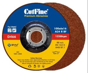 depressed center grinding wheel