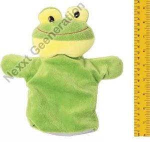 Frog Hand Puppet Soft Toy