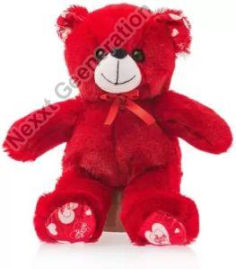 Heart Patches Teddy Bear Soft Toy