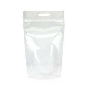 transparent plastic pouches