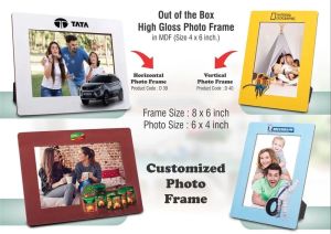 Wooden High Gloss Photo Frame