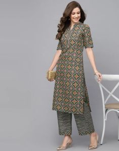 Cotton Kurta Pant Set