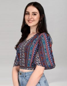 Multicolour Printed Top