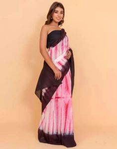 tie dye saree