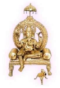 Brass Ganesha Statue