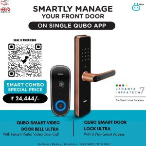 Qubo Smart Lock VDB Ultra Combo