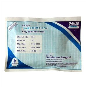 Sterile Gauze Sponges