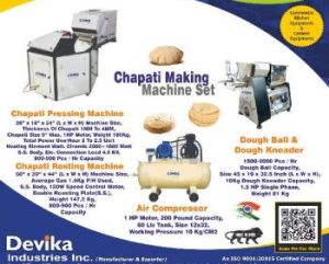 Fully Automatic Chapati Making Machine