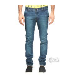 Cotton Non Stretchable Green Denim Jeans