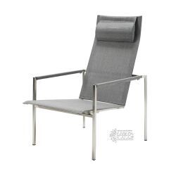 Pure Stainless Steel Deck Chair