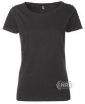 Super Cut Black Plain T shirt