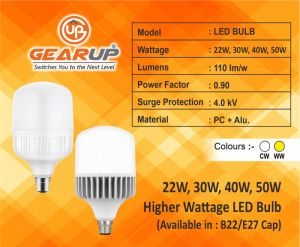 High Wattage LED Bulb