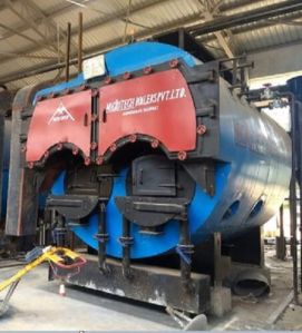 Wood & Coal Fired 2000 kg/hr Package Steam Boiler