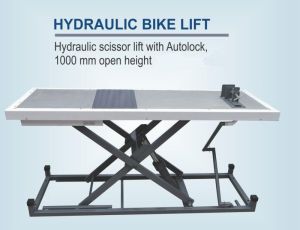Hydraulic Bike Lift With Auto Lock