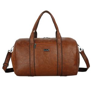 LDB03PLSPKTRUST Hard Craft Textured PU Leather Stylish Duffle Bag