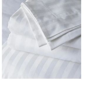 White Stripe Bedsheet