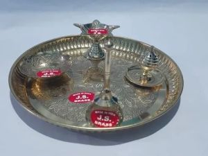 Brass Pooja Thali