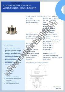 6 component balance wind tunnel