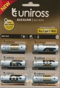 Uniross AA Alkaline Batteries