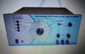 Blue Sine & square Audio Oscillator 20hz to 200khz