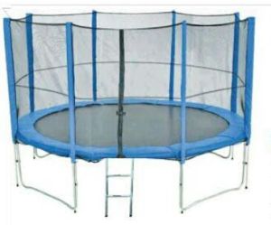 14 Ft Enclosed Trampoline.